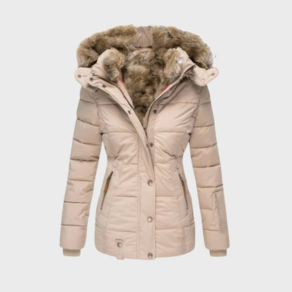 Warm Down Jacket Fleece Lined