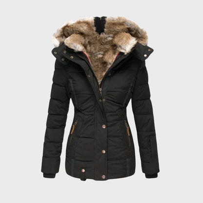 Warm Down Jacket Fleece Lined