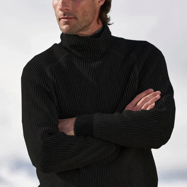 Stylish Men's Turtleneck Sweater