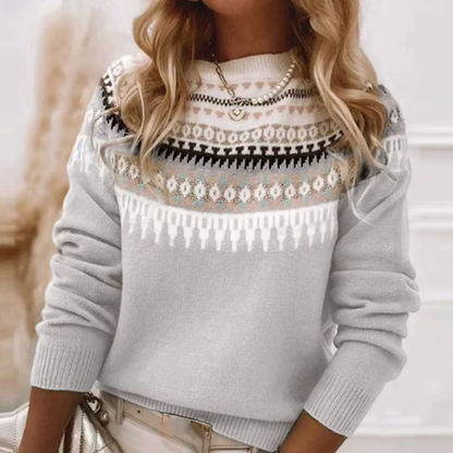 Cozy Knit Cardigan Winter Model