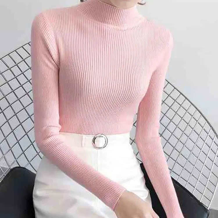 Soft Ribbed Woolly Ladies' Jumper