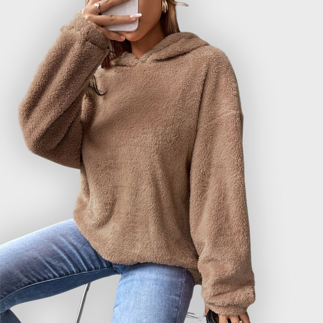 Kapuzenpullover Fleece Soft - IdealeKleiden