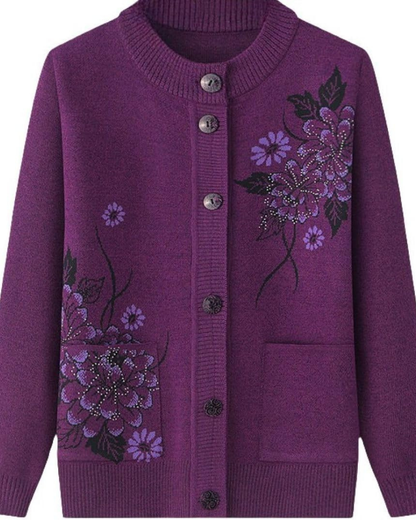 Floral Print Cardigan for Women