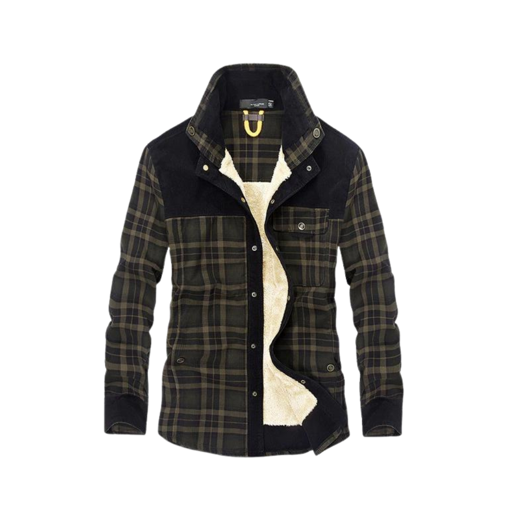 Men's Flannel Jacket Warm Winter