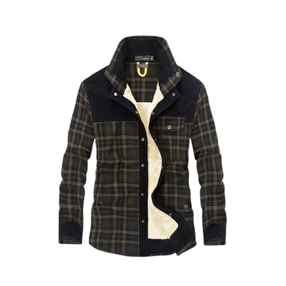 Men's Flannel Jacket Warm Winter
