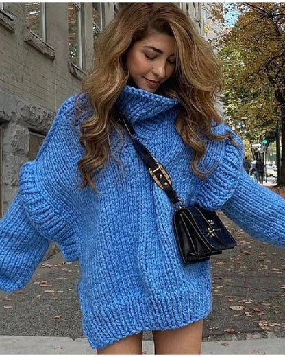 Oversized Knitted Sweater Cozy