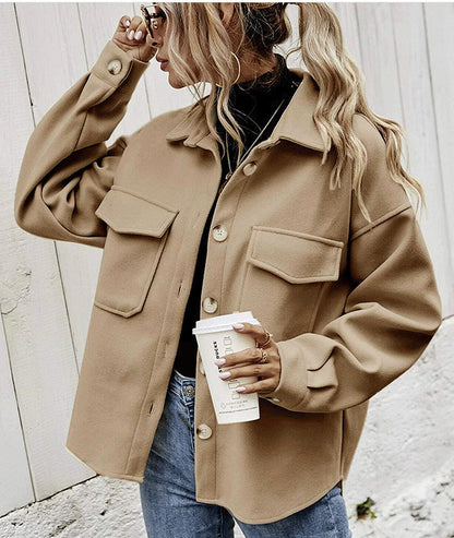 Stylische Taschenjacke Outdoor