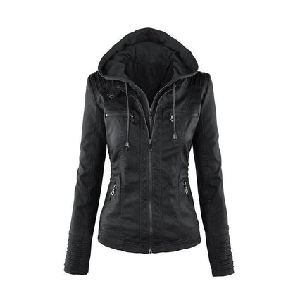Women's Leather Jacket Summer Chic