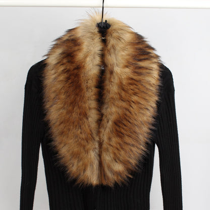 Women's Luxury Scarf Soft Faux Fur