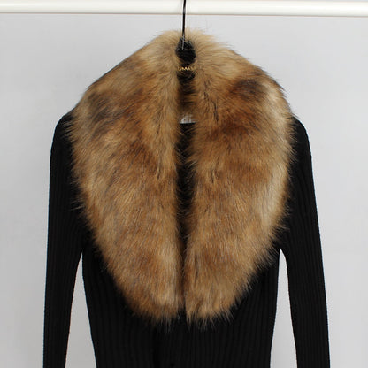 Women's Luxury Scarf Soft Faux Fur