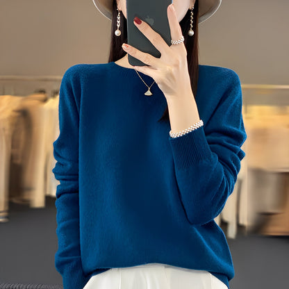 Stylish Women's Cashmere Sweater Elegance