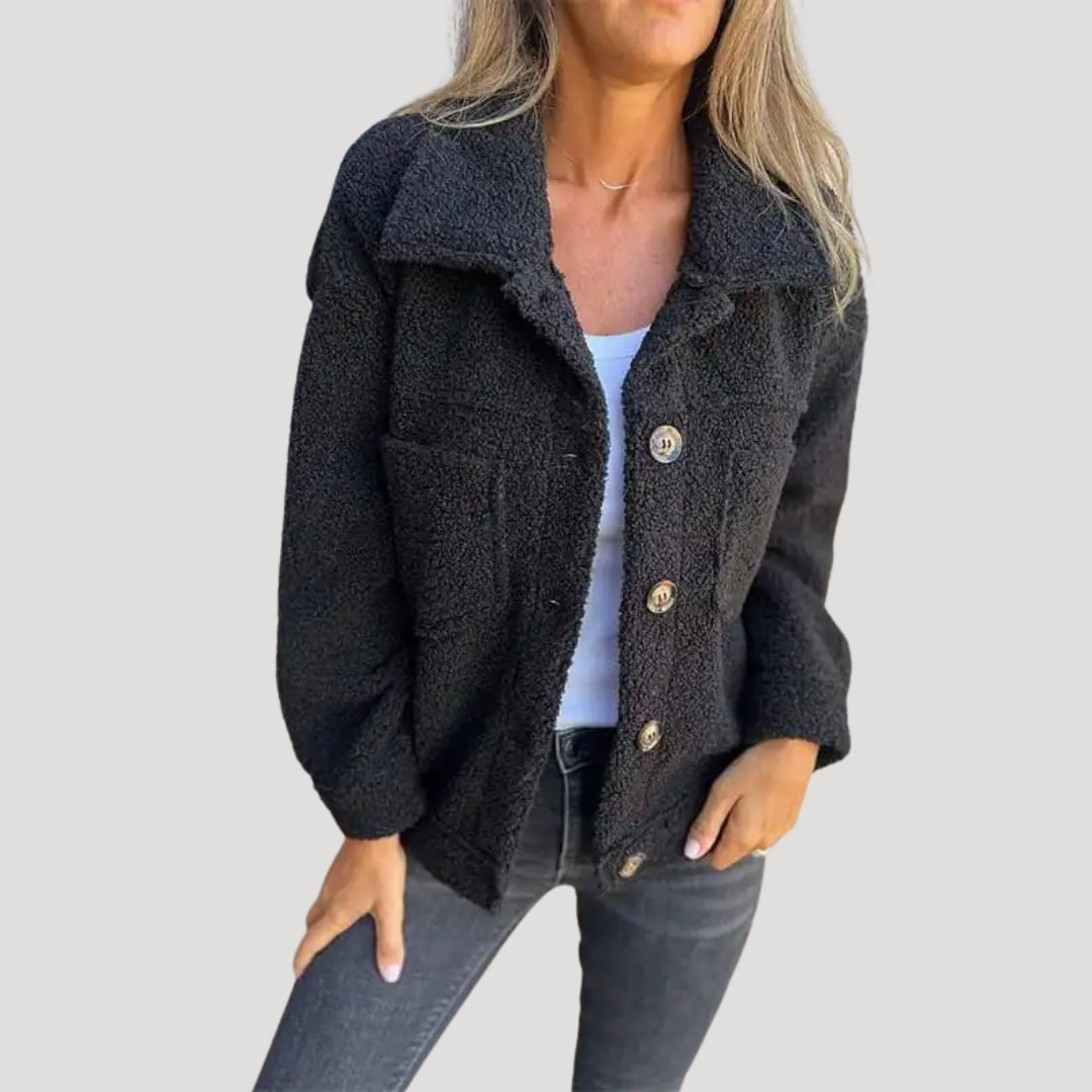 Fashionable Teddy Jacket Soft Fleece
