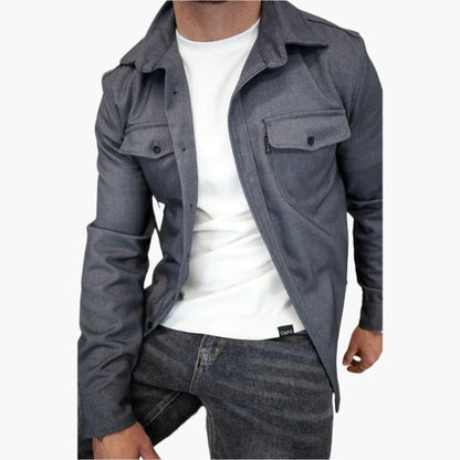 Modern Overshirt Jacket - Versatile Shirt Jacket for Leisure and Work