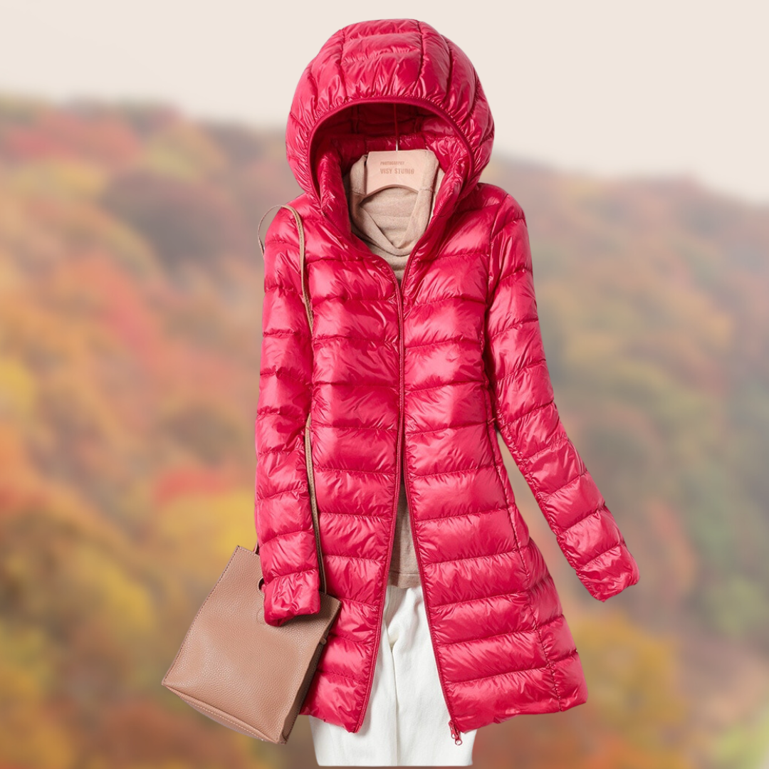 Women's Lightweight Quilted Hooded Jacket
