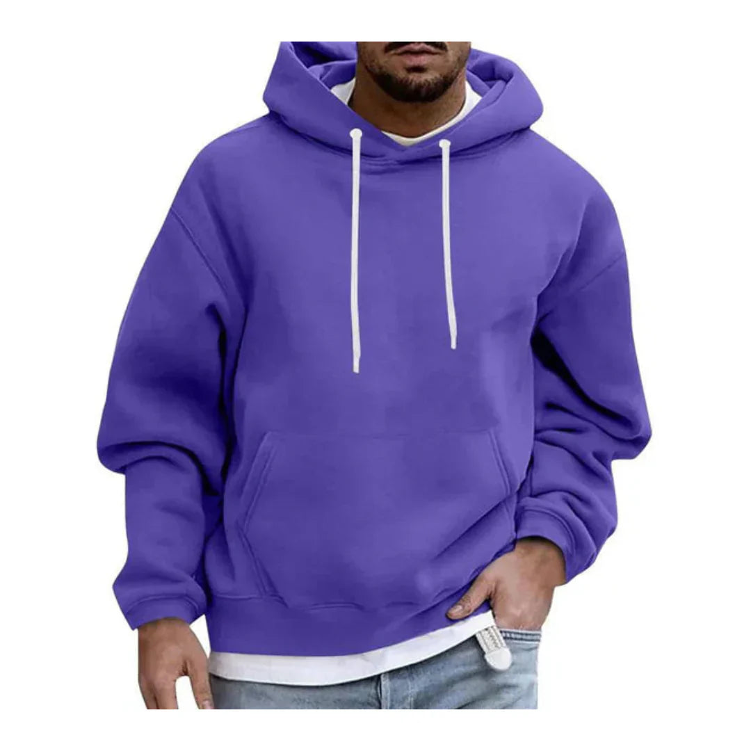 Men's Hoodie Hood Kangaroo Pocket Sporty