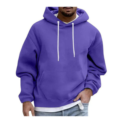 Men's Hoodie Hood Kangaroo Pocket Sporty