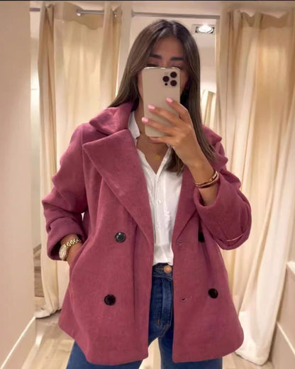 Women's Transitional Coat Blush Pink
