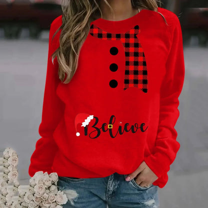Women's Christmas Jumper Long Sleeve Modal Soft