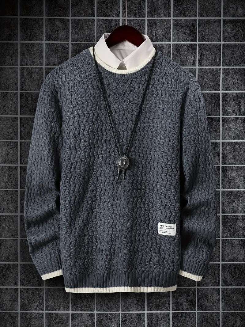 Men's Casual Relaxed Fit Sweater