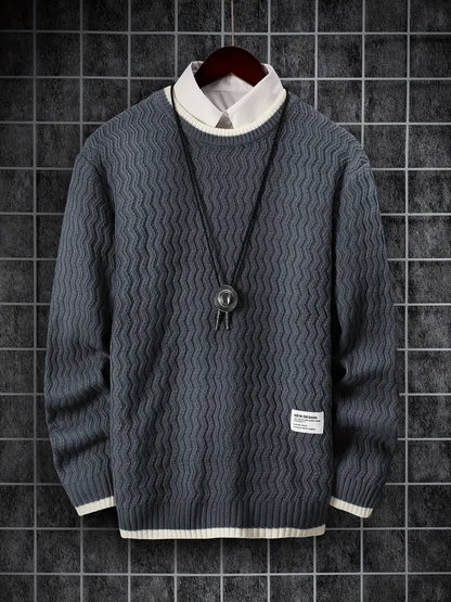 Men's Casual Relaxed Fit Sweater