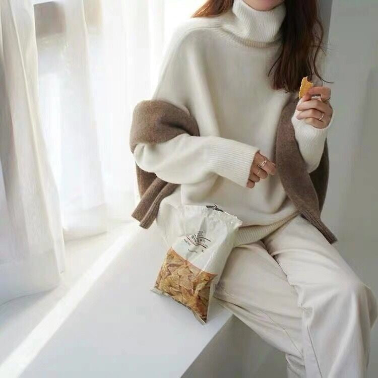 Women's Oversized Sweater Soft Comfortable to Wear