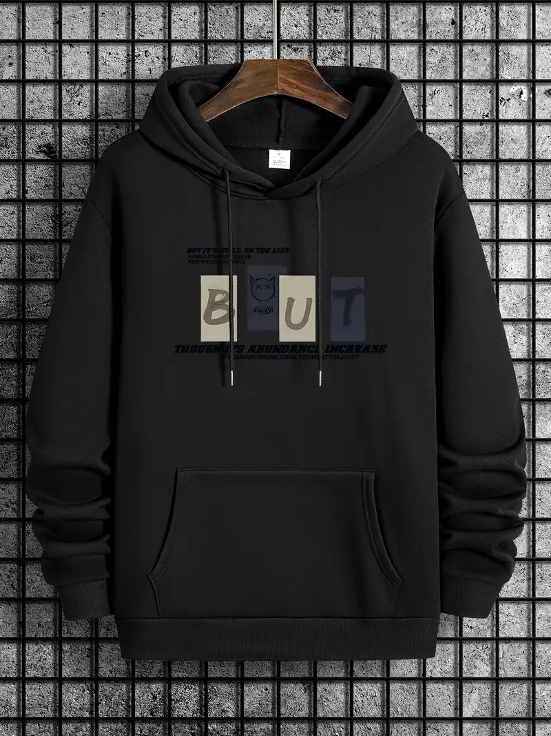 Garrett - Men's Graphic Print Hoodie