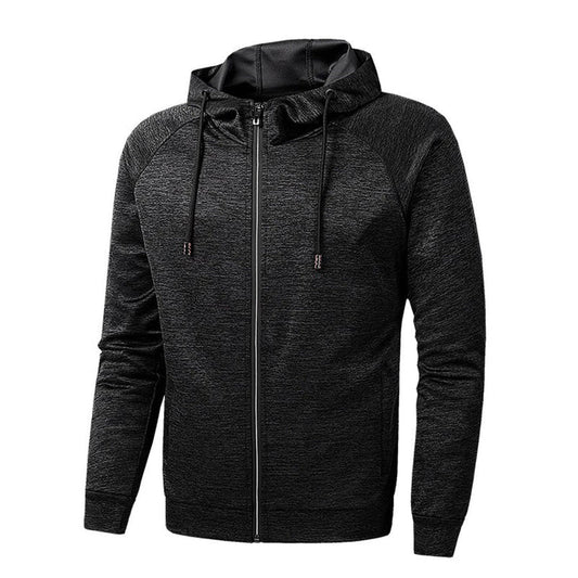 Lässige Herrenjacke mit Kapuze - IdealeKleiden