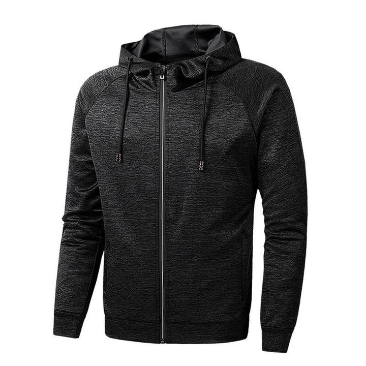 Lässige Herrenjacke mit Kapuze - IdealeKleiden
