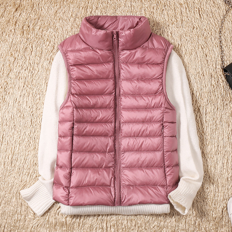 Ultralight Down Vest Warm & Stylish for Cold Days