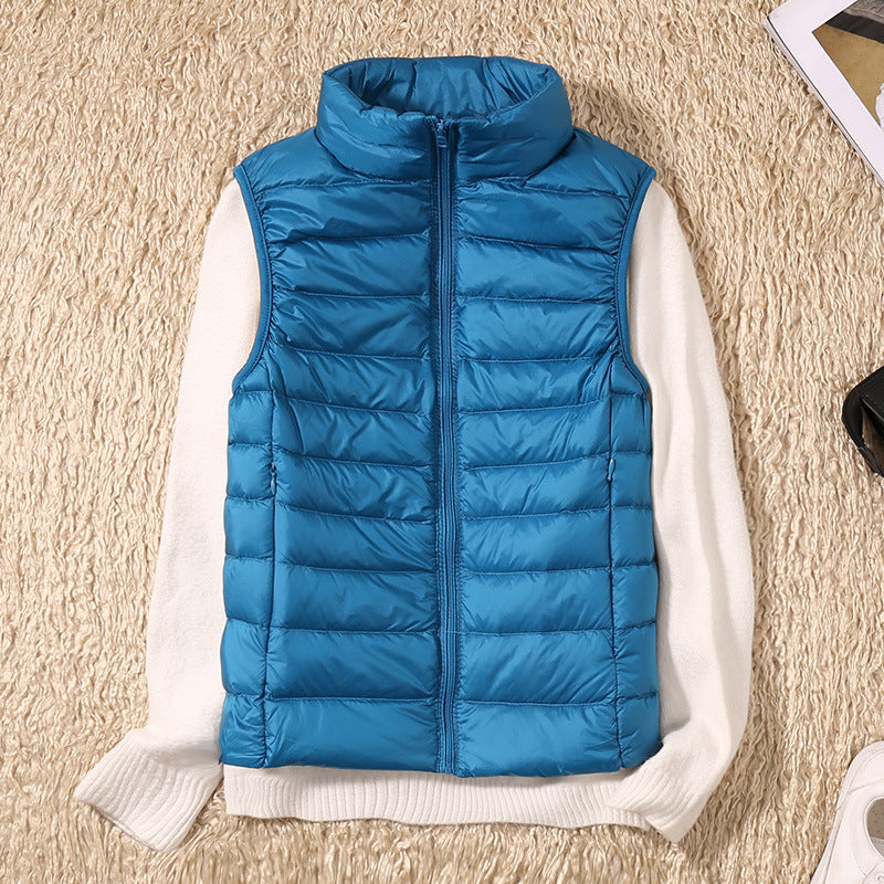 Ultralight Down Vest Warm & Stylish for Cold Days