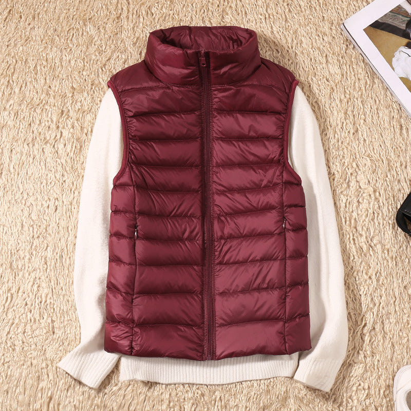 Ultralight Down Vest Warm & Stylish for Cold Days