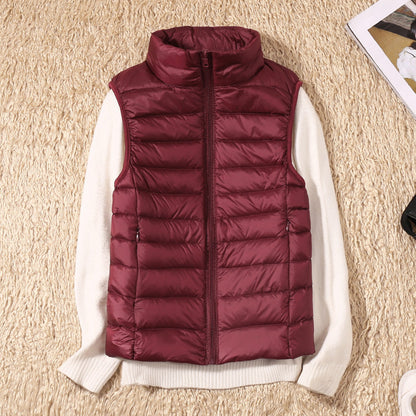 Ultralight Down Vest Warm & Stylish for Cold Days