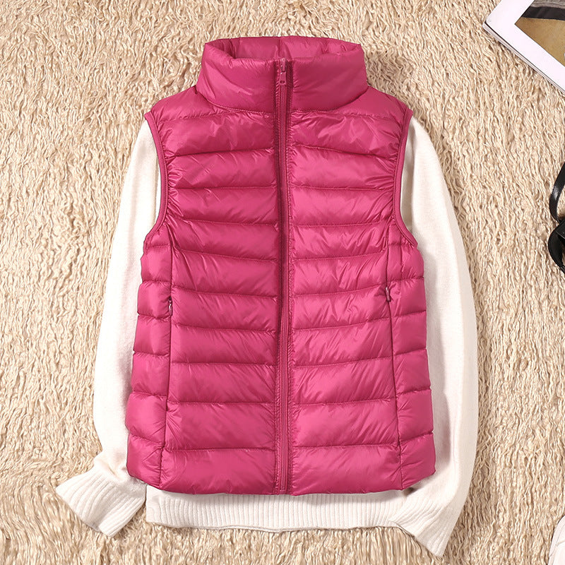 Ultralight Down Vest Warm & Stylish for Cold Days