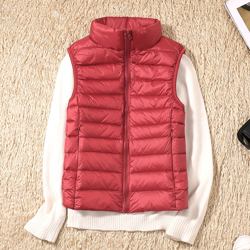 Ultralight Down Vest Warm & Stylish for Cold Days