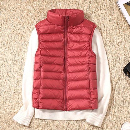 Ultralight Down Vest Warm & Stylish for Cold Days