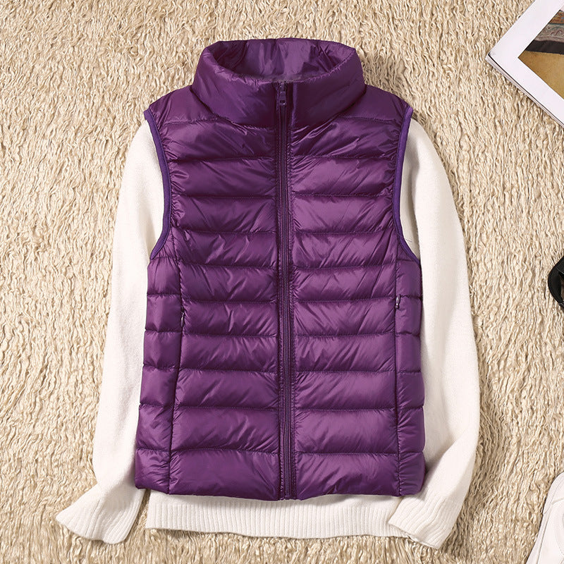 Ultralight Down Vest Warm & Stylish for Cold Days