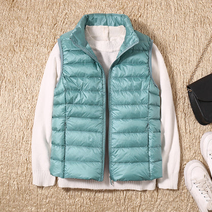 Ultralight Down Vest Warm & Stylish for Cold Days