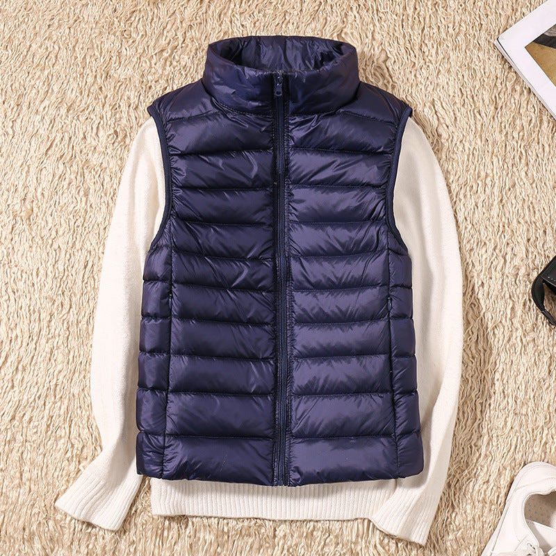 Ultralight Down Vest Warm & Stylish for Cold Days