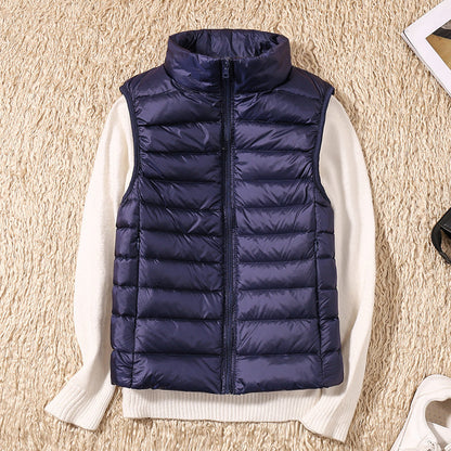Ultralight Down Vest Warm & Stylish for Cold Days