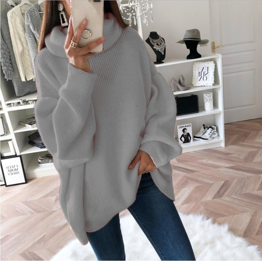 Women's Knitted Jumper Comfortable Loose Fit