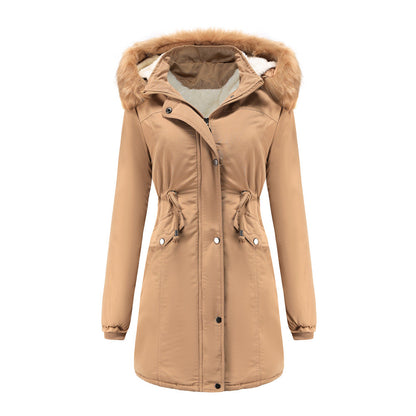 Women's Outdoor Jacket Warm Functional Jacket Hooded