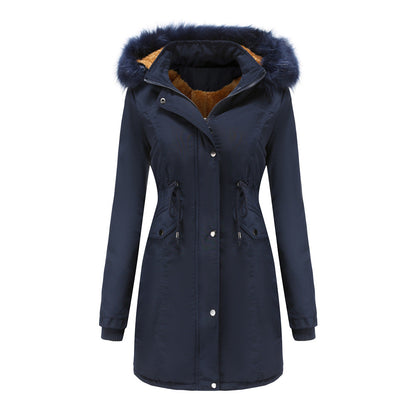 Women's Outdoor Jacket Warm Functional Jacket Hooded