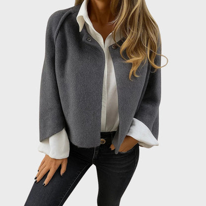Elegant Short Coat for Women, Warm