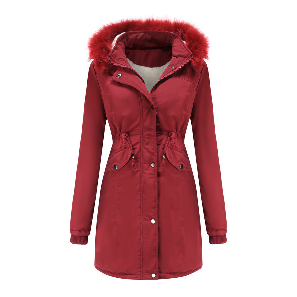 Women's Outdoor Jacket Warm Functional Jacket Hooded