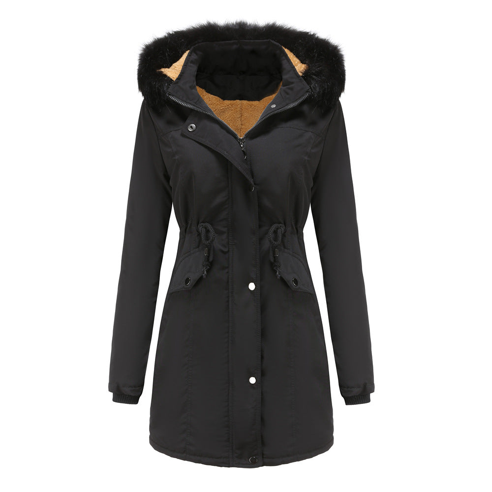Women's Outdoor Jacket Warm Functional Jacket Hooded