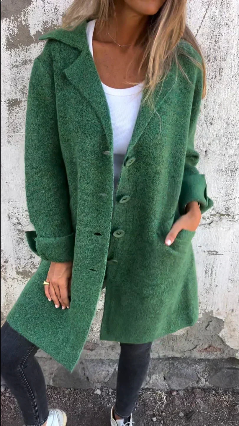 Stylish Women's Button-Down Jacket