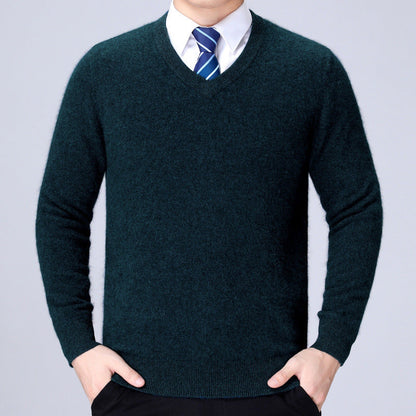Men's Knitted Sweater Soft Cotton Comfortable