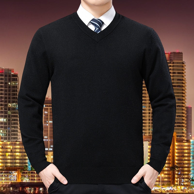 Men's Knitted Sweater Soft Cotton Comfortable