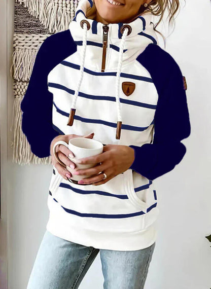Janett | Modern Striped Pullover for Women
