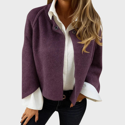 Elegant Short Coat for Women, Warm